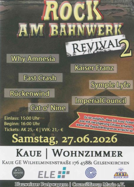 Rock am Bahnwerk 2026