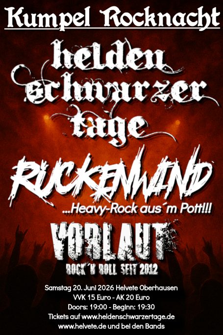 Kumpel Rocknacht 2026